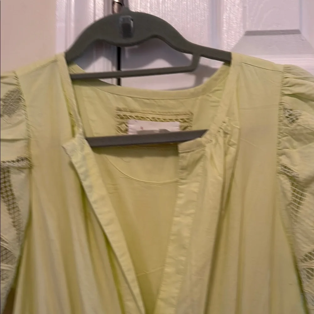 Anthropologie Somerset Light Green Maxi Dress - Picture 2 of 7